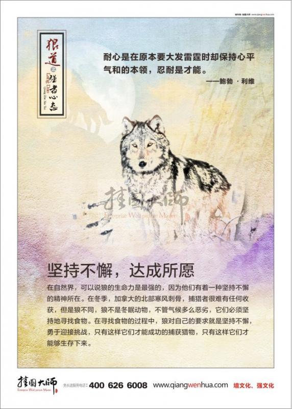 狼道-堅持不懈,達(dá)成所愿