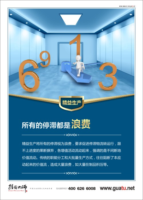 所有的停滯都是浪費(fèi) 車(chē)間宣傳標(biāo)語(yǔ) 