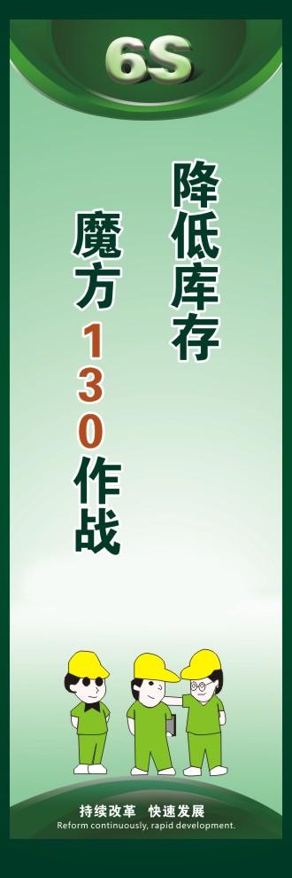 6s標語大全 降低庫存 魔方130作戰(zhàn)