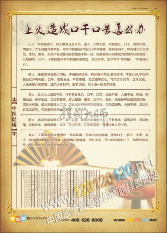 中醫(yī)
健康教育 上火造成口感口苦怎么辦？